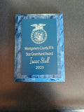 Insert Award Plaque